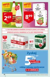 Gazetka promocyjna Auchan - Super Ceny Supermarkety - Gazetka - ważna od 09.06 do 09.06.2021 - strona 6 - produkty: Piwa, Piwo, Sok, Gra, Tyskie, Sok jabłkowy, Oranżada, Hellena, Fa
