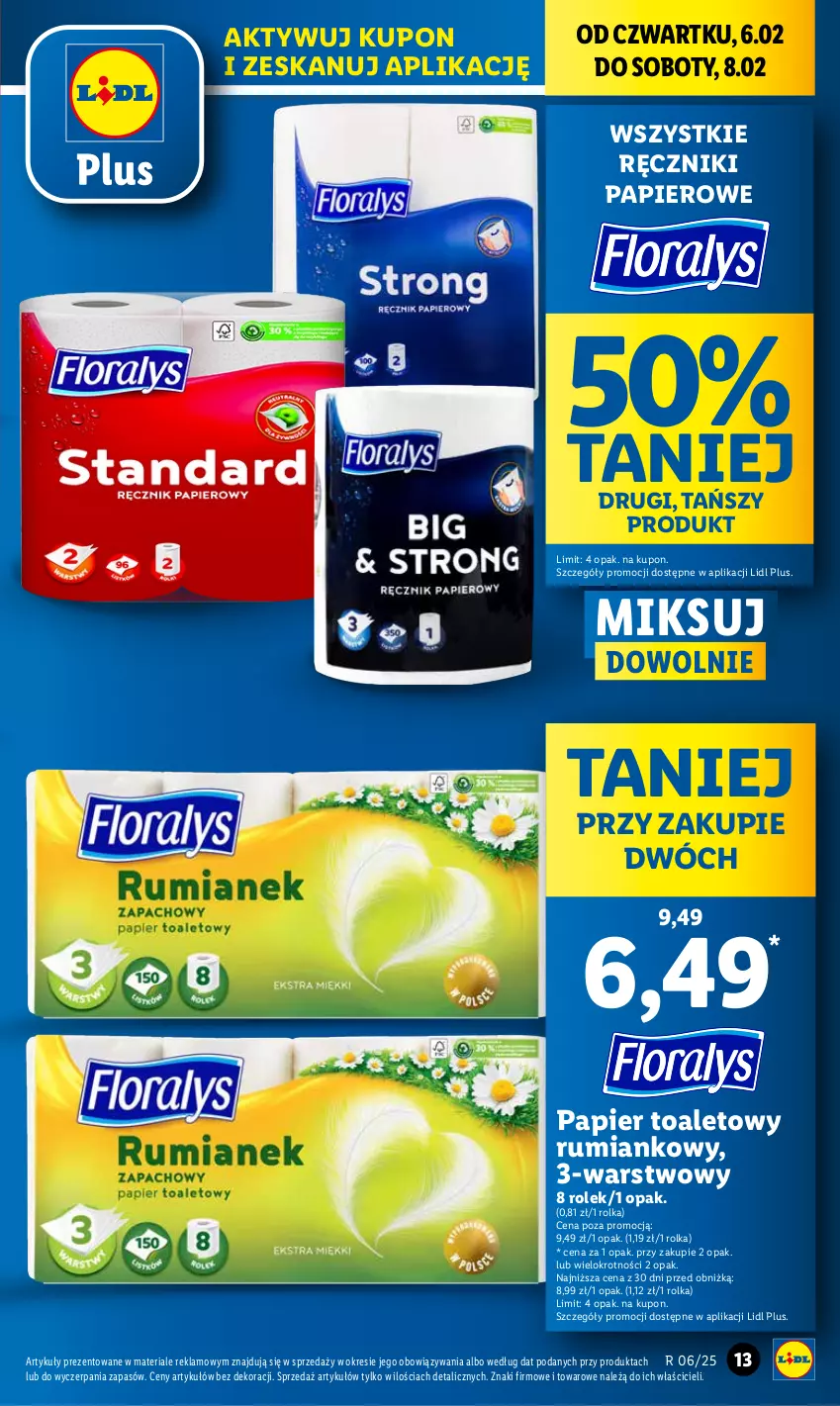 Gazetka promocyjna Lidl - GAZETKA - ważna 06.02 do 08.02.2025 - strona 17 - produkty: Papier, Papier toaletowy, Ręcznik, Ręczniki papierowe, Rum