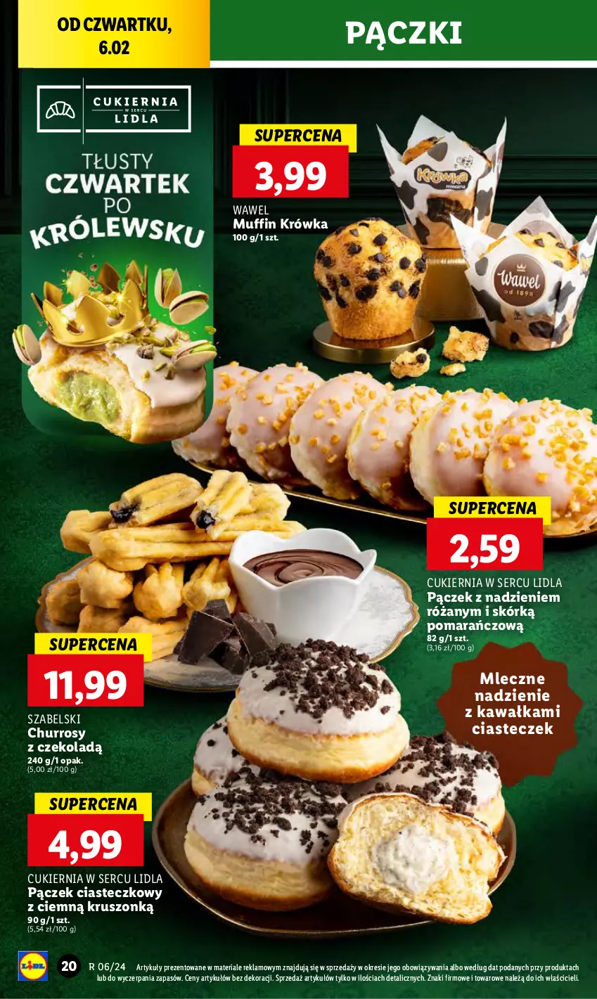 Gazetka promocyjna Lidl - GAZETKA - ważna 06.02 do 08.02.2025 - strona 26 - produkty: Cukier, Kawa, Pączek, Róża, Ser, Wawel