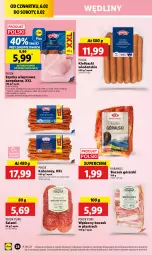 Gazetka promocyjna Lidl - GAZETKA - Gazetka - ważna od 08.02 do 08.02.2025 - strona 34 - produkty: Pur, Salami, Szynka wieprzowa, Szynka, PIKOK, Boczek, Kabanos