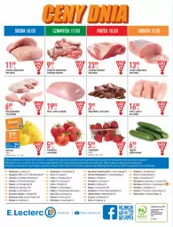 Gazetka promocyjna E Leclerc - Gazetka - ważna od 26.03 do 26.03.2022 - strona 20 - produkty: Kurczak, Top, Sos, Por, Filet z piersi kurczaka, Szynka wieprzowa, Truskawki, Cytryny, Szal, Kosz, Filet z piersi indyka, Szynka, Schab wieprzowy, Sport, Stock, Olej, Pomidory, Podudzie z kurczaka