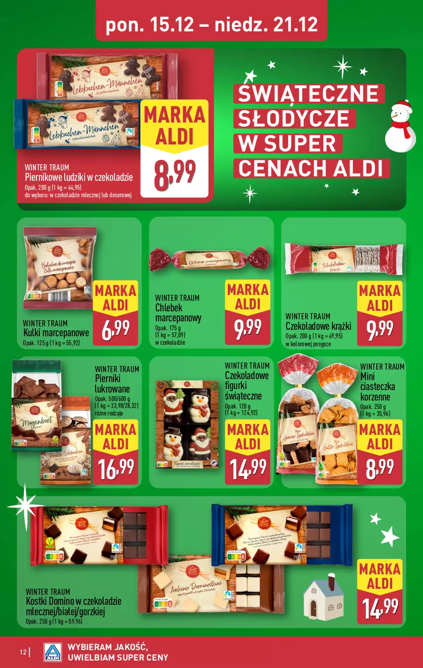 Gazetka promocyjna Aldi - Oferta weekendowa - ważna 18.12 do 21.12.2025 - strona 12 - produkty: Chleb, Deser, Piernik, Ser