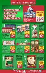 Gazetka promocyjna Aldi - Oferta weekendowa - Gazetka - ważna od 21.12 do 21.12.2025 - strona 13 - produkty: Strucla, Piernik, Ser, Lizaki czekoladowe, Tonik, Baton, Lizaki, Strucla z marcepanem