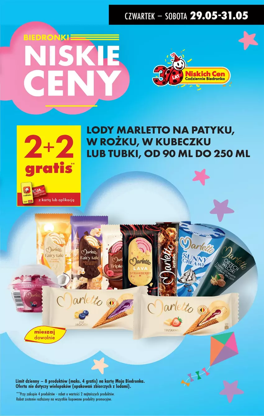 Gazetka promocyjna Biedronka - Od Czwartku - ważna 29.05 do 04.06.2025 - strona 13 - produkty: Gra, Lody