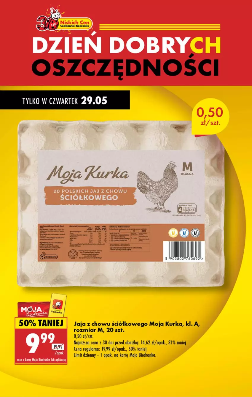 Gazetka promocyjna Biedronka - Od Czwartku - ważna 29.05 do 04.06.2025 - strona 3 - produkty: Fa, Jaja, Por