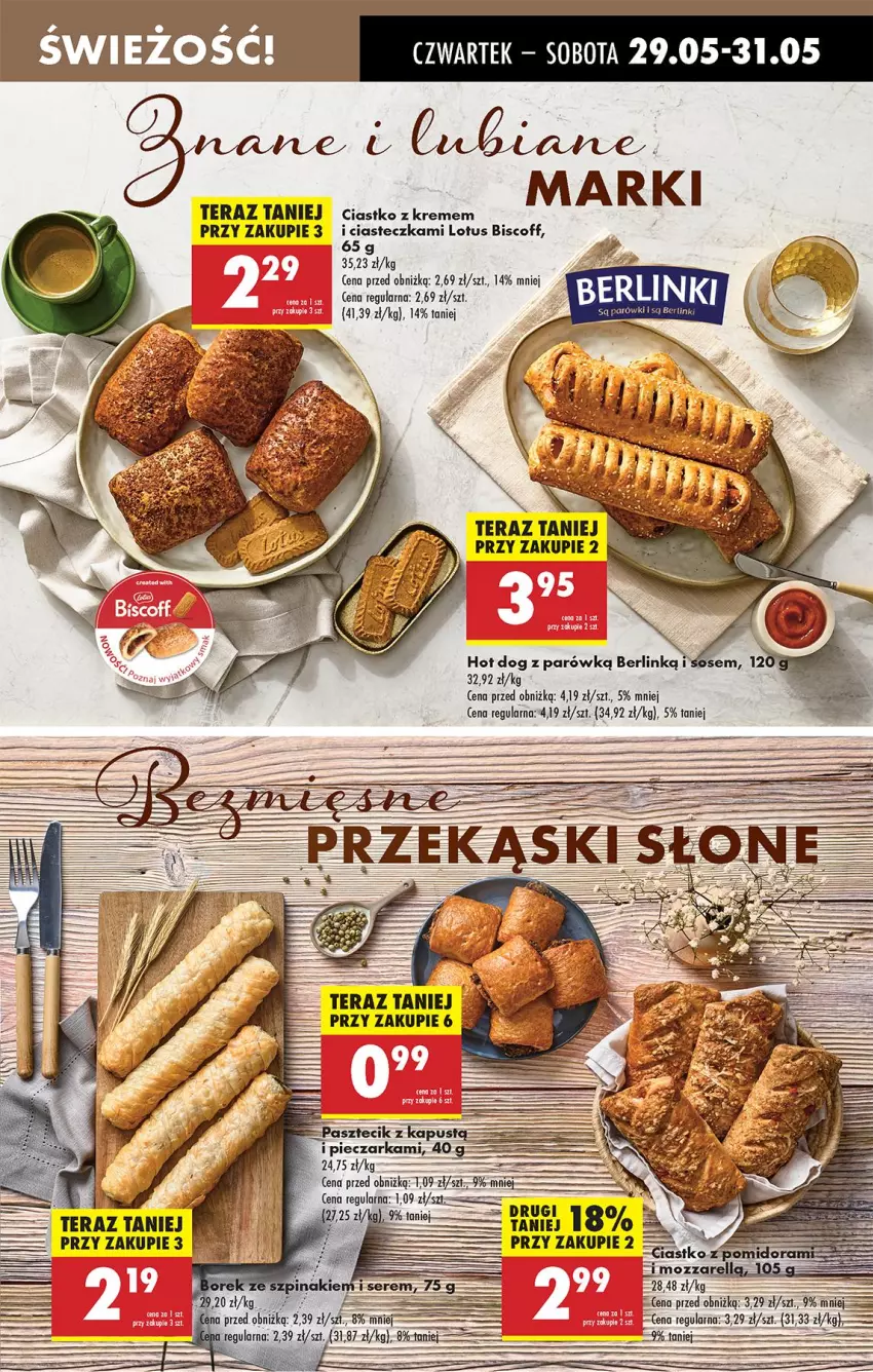 Gazetka promocyjna Biedronka - Od Czwartku - ważna 29.05 do 04.06.2025 - strona 31 - produkty: Dres, Hot dog, Tera