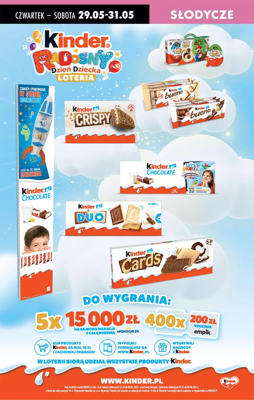 Gazetka promocyjna Biedronka - Od Czwartku - ważna 29.05 do 04.06.2025 - strona 44 - produkty: Gry, Kinder, Top