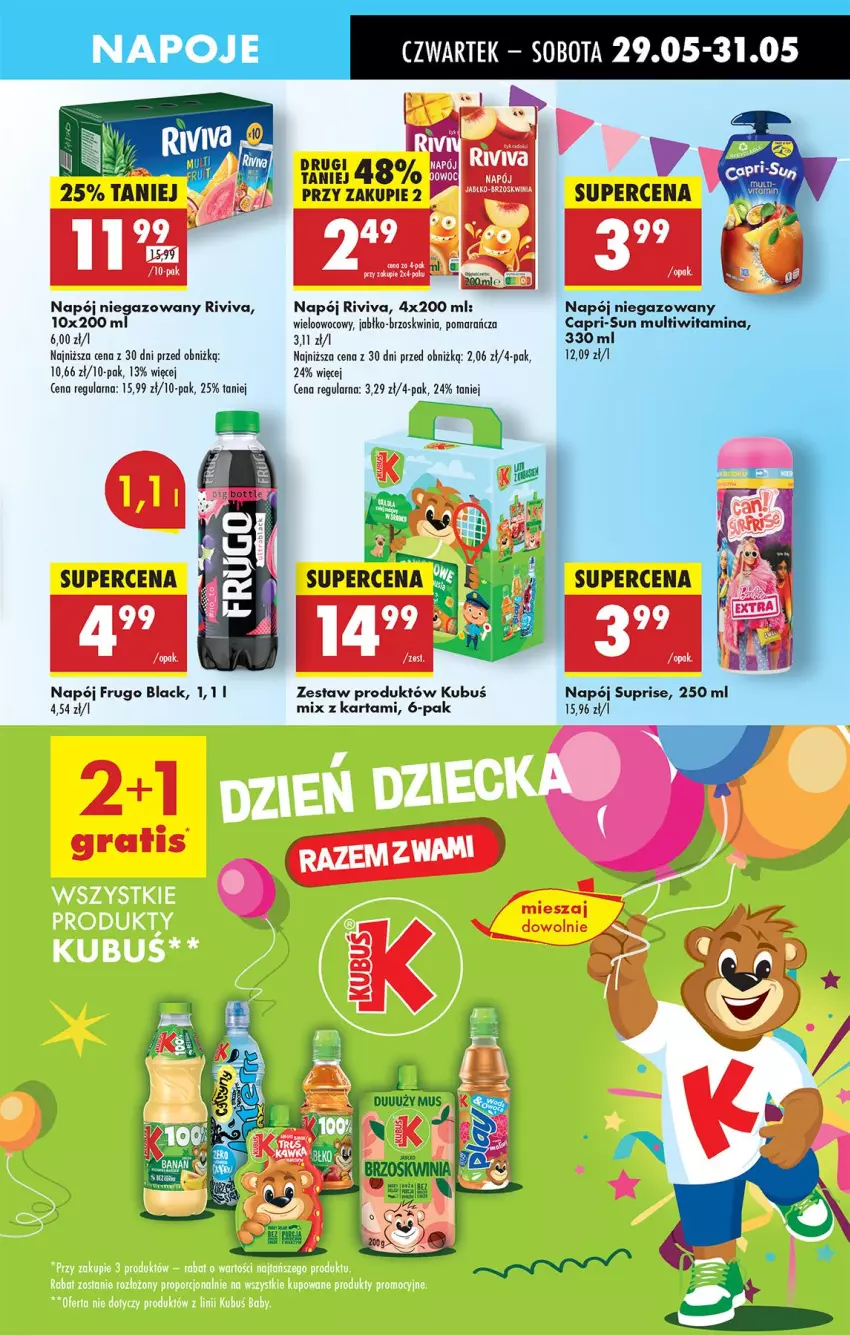 Gazetka promocyjna Biedronka - Od Czwartku - ważna 29.05 do 04.06.2025 - strona 47 - produkty: Lack, Napój, Napój niegazowany, Napoje