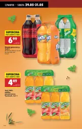 Gazetka promocyjna Biedronka - Od Czwartku - Gazetka - ważna od 04.06 do 04.06.2025 - strona 10 - produkty: Sok, Coca-Cola, Napój gazowany, Tymbark, Fanta, Sprite, Napój, Fa