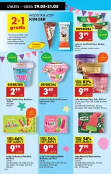 Gazetka promocyjna Biedronka - Od Czwartku - Gazetka - ważna od 04.06 do 04.06.2025 - strona 12 - produkty: Por, Lody, Eleo, Popcorn, Zielona Budka, Fairy, Melon, Kinder, LG, Fa