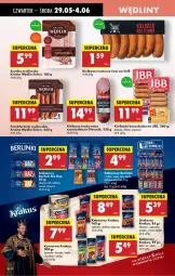 Gazetka promocyjna Biedronka - Od Czwartku - Gazetka - ważna od 04.06 do 04.06.2025 - strona 34 - produkty: Kurczak, Cebula, Cheddar, Krakus, Ser, Beko, Kiełbasa krakowska, Szynka, Frankfurterki, Kabanos, Grill, Kiełbasa, Olewnik, Berlinki