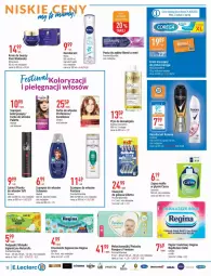 Gazetka promocyjna E Leclerc - Gazetka - ważna od 30.10 do 30.10.2021 - strona 18 - produkty: Makijaż, Palette, Krem do twarzy, Naturell, Ser, Gin, Pantene, Papier, Eveline, Rexona, Dezodorant, Pasta do zębów, Taft, Papier toaletowy, Rolki, Schauma, Mars, Chusteczki, Szampon, Podpaski, Gillette, Wkładki, Blend-a-Med, Nivea, Lakier, Farba do włosów, Naturella, Fa