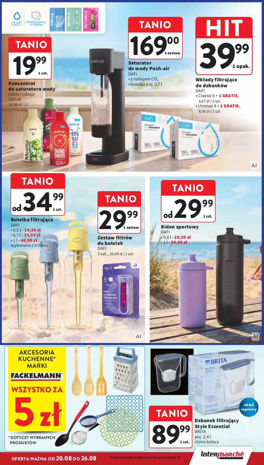 Gazetka promocyjna Intermarche - Gazetka promocyjna - ważna 20.08 do 26.08.2026 - strona 33 - produkty: Brit, Brita, Dzbanek, Dzbanek filtrujący, Gra, Grafika, Por, Sport