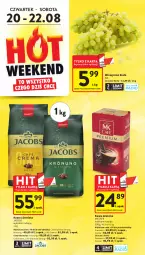 Gazetka promocyjna Intermarche - Gazetka promocyjna - Gazetka - ważna od 26.08 do 26.08.2026 - strona 4 - produkty: Kawa ziarnista, Kawa mielona, Kawa, Jacobs, Wino