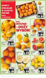 Gazetka promocyjna Kaufland - Gazetka tygodnia - Gazetka - ważna od 31.01 do 31.01.2024 - strona 20 - produkty: Mandarynki, Cytryny, Pomarańcze, Siatka, Pomelo, Grejpfrut