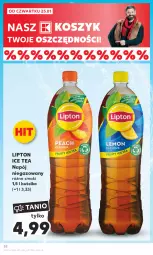 Gazetka promocyjna Kaufland - Gazetka tygodnia - Gazetka - ważna od 31.01 do 31.01.2024 - strona 52 - produkty: Ice tea, Kosz, Lipton, Napój niegazowany, Napój