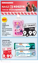 Gazetka promocyjna Kaufland - Gazetka tygodnia - Gazetka - ważna od 31.01 do 31.01.2024 - strona 56 - produkty: Pasta do zębów, Kosz, Płyn do płukania, Sensodyne