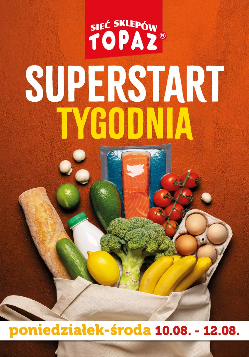 Gazetka promocyjna Topaz - Gazetka - ważna 10.08 do 12.08.2026 - strona 1