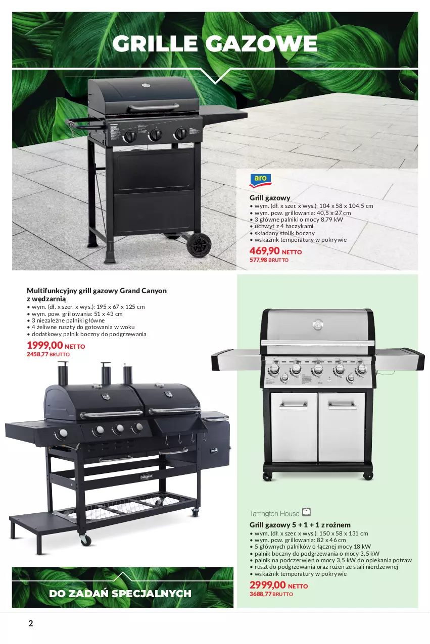 Gazetka promocyjna Makro - [Oferta specjalna] Lato w ogrodzie - ważna 14.06 do 27.06.2022 - strona 2 - produkty: Gra, Grill, Grill gazowy, Haczyk, Stolik