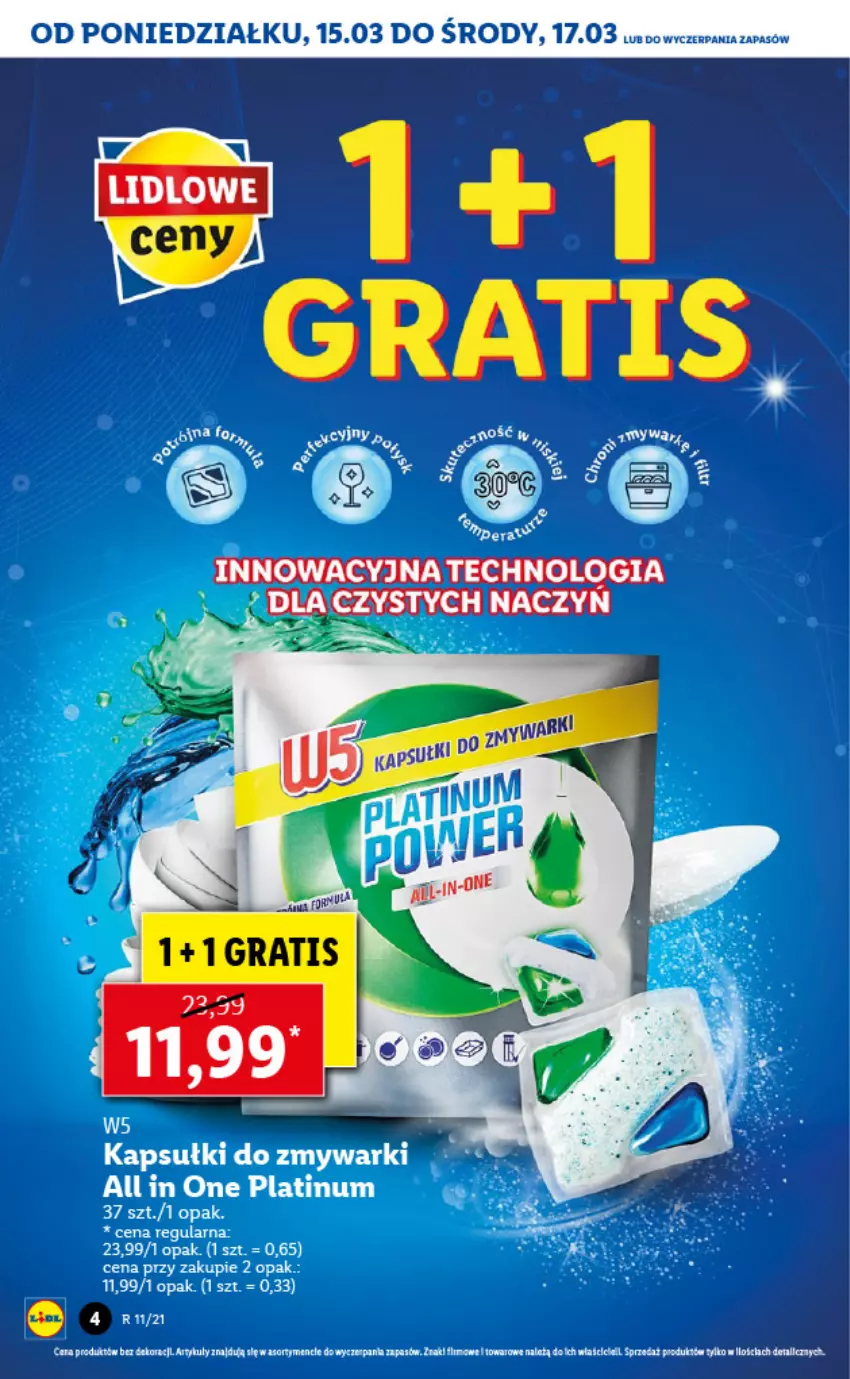 Gazetka promocyjna Lidl - GAZETKA - ważna 15.03 do 17.03.2021 - strona 4