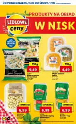 Gazetka promocyjna Lidl - GAZETKA - Gazetka - ważna od 17.03 do 17.03.2021 - strona 20 - produkty: Tortelloni, Makaron, Ser, Gnocchi, Penne, Pellet, LG