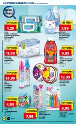 Gazetka promocyjna Lidl - GAZETKA - Gazetka - ważna od 17.03 do 17.03.2021 - strona 54 - produkty: Płyn do prania, Płyn do kąpieli, Por, Papier, Papier toaletowy, Dzieci, Podkład