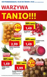 Gazetka promocyjna Lidl - GAZETKA - Gazetka - ważna od 17.03 do 17.03.2021 - strona 7 - produkty: Cebula, Por, Ziemniaki
