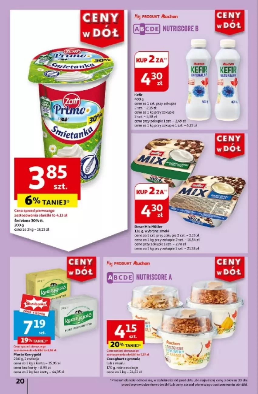 Gazetka promocyjna Auchan - ważna 06.06 do 12.06.2024 - strona 13 - produkty: Acer, Fa, Gra, Kefir, Mus