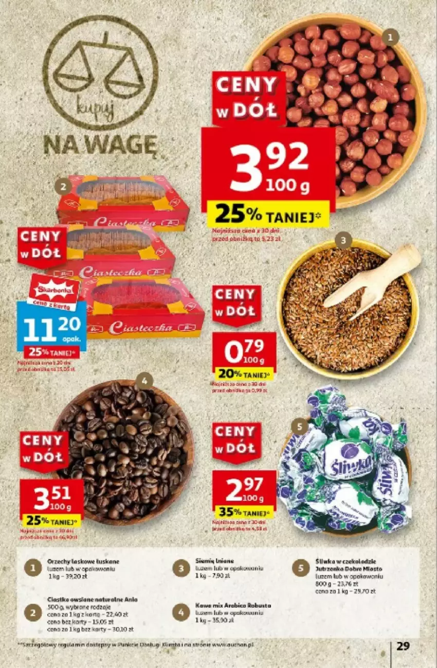 Gazetka promocyjna Auchan - ważna 06.06 do 12.06.2024 - strona 22 - produkty: BIC, Ciastka, Ciastka owsiane, Jutrzenka, Ser