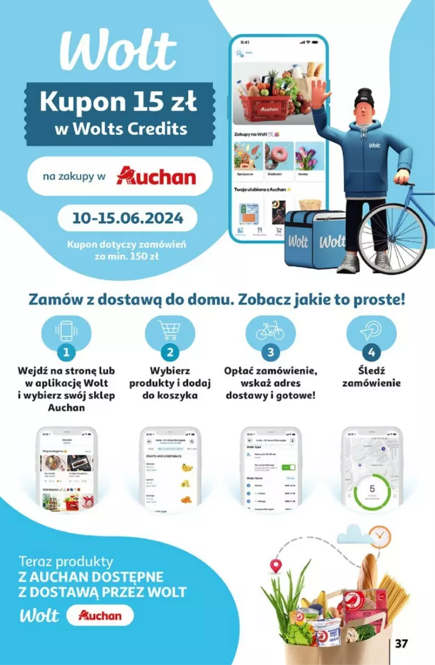 Gazetka promocyjna Auchan - ważna 06.06 do 12.06.2024 - strona 31 - produkty: Dres, Kosz