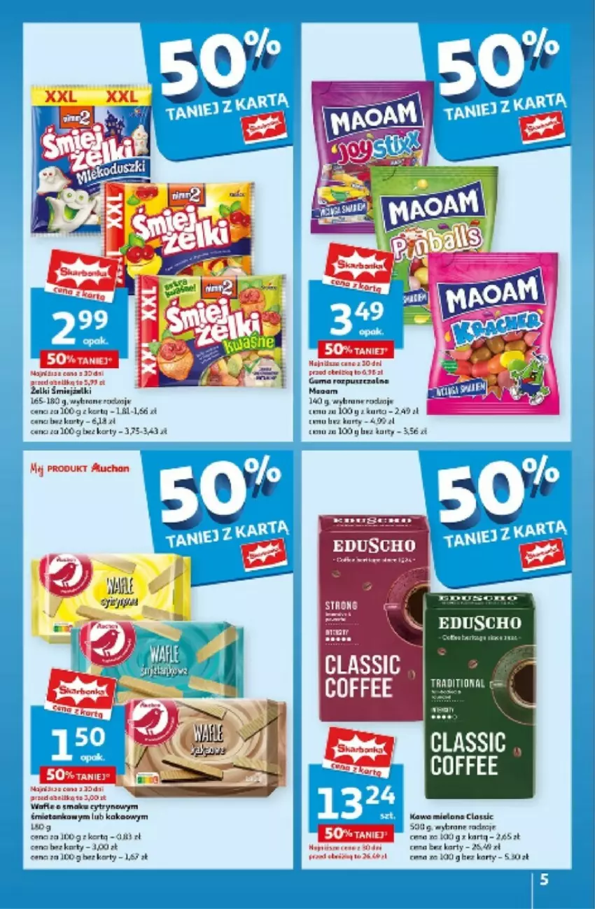 Gazetka promocyjna Auchan - ważna 06.06 do 12.06.2024 - strona 45 - produkty: Brit, Kawa, Tarta