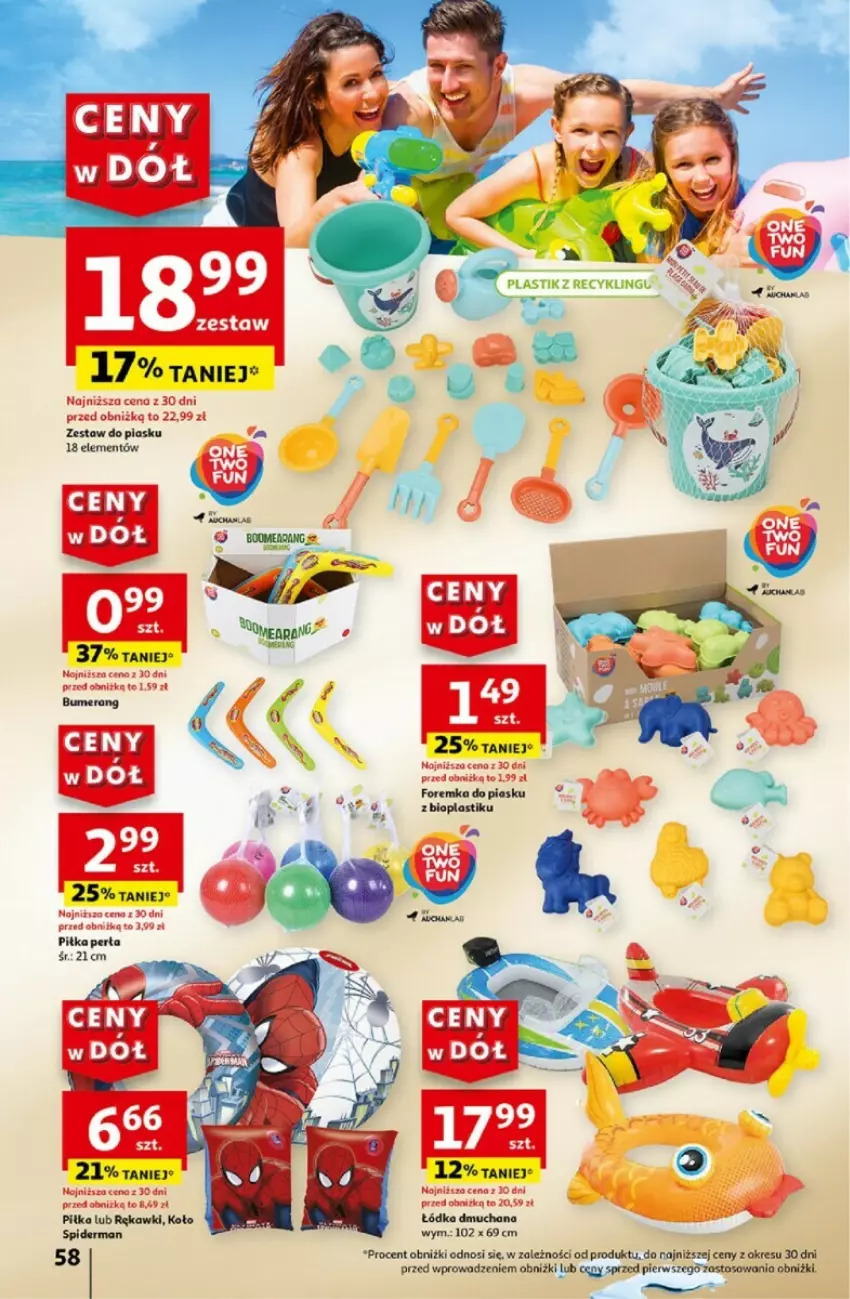Gazetka promocyjna Auchan - ważna 06.06 do 12.06.2024 - strona 54 - produkty: Bumerang, Fa, Perła