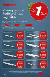 Gazetka promocyjna Auchan - Gazetka - ważna od 12.06 do 12.06.2024 - strona 12 - produkty: Noż, Stek