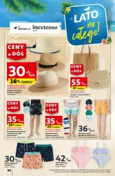 Gazetka promocyjna Auchan - Gazetka - ważna od 12.06 do 12.06.2024 - strona 52 - produkty: Szorty, Bermudy, Kosz, Strój kąpielowy, Torba