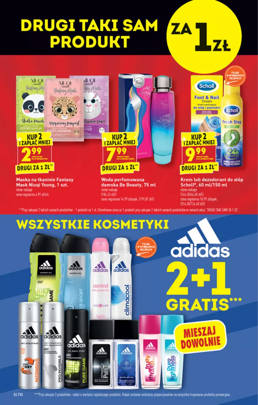 Gazetka promocyjna Biedronka - W tym tygodniu - ważna 02.11 do 06.11.2021 - strona 52 - produkty: Be Be, Control, Dezodorant, Fa, Fanta, Gra, Maska, Perfum, Rama, Scholl, Woda, Woda perfumowana