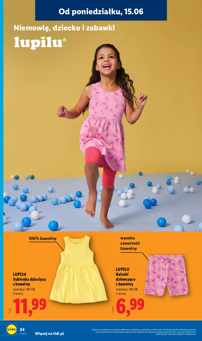 Gazetka promocyjna Lidl - Katalog ważny od 15.06 - ważna 15.06 do 20.06.2026 - strona 30 - produkty: Dzieci, Sok, Sukienka