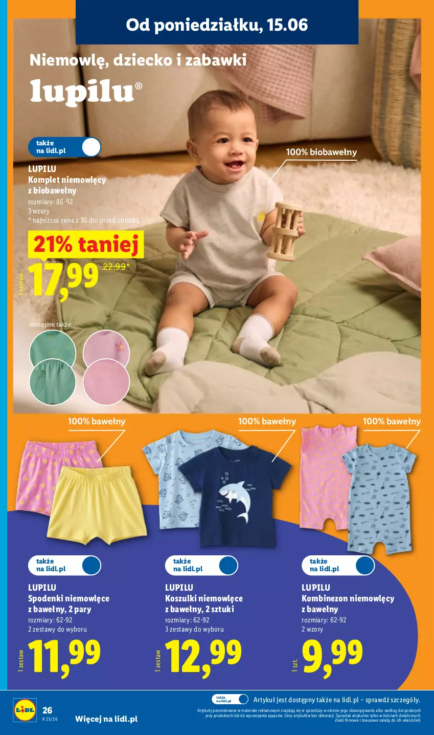Gazetka promocyjna Lidl - Katalog ważny od 15.06 - ważna 15.06 do 20.06.2026 - strona 32 - produkty: Kombinezon, Kosz