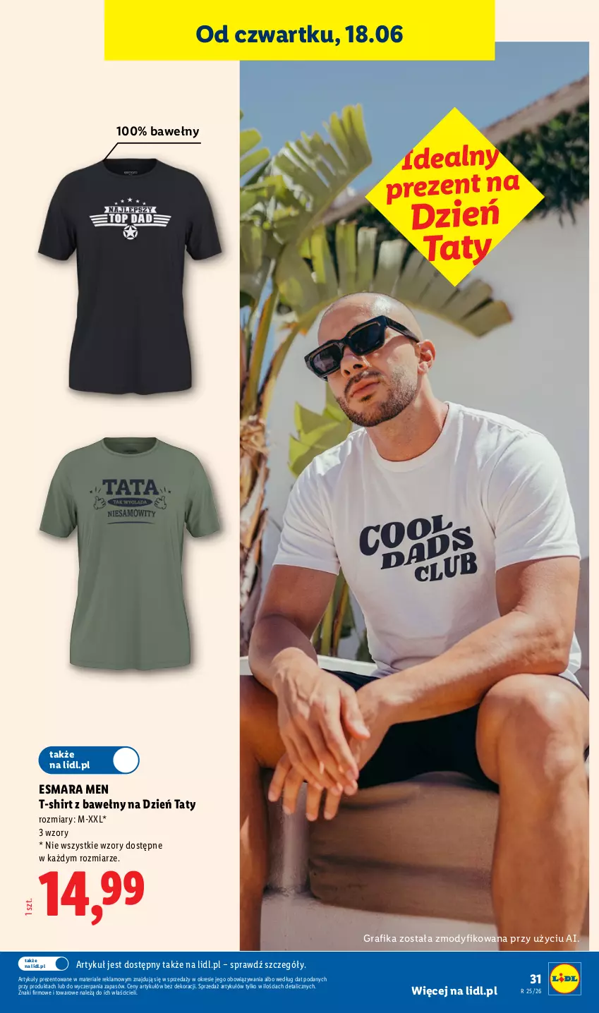 Gazetka promocyjna Lidl - Katalog ważny od 15.06 - ważna 15.06 do 20.06.2026 - strona 37 - produkty: Gra, Grafika, T-shirt