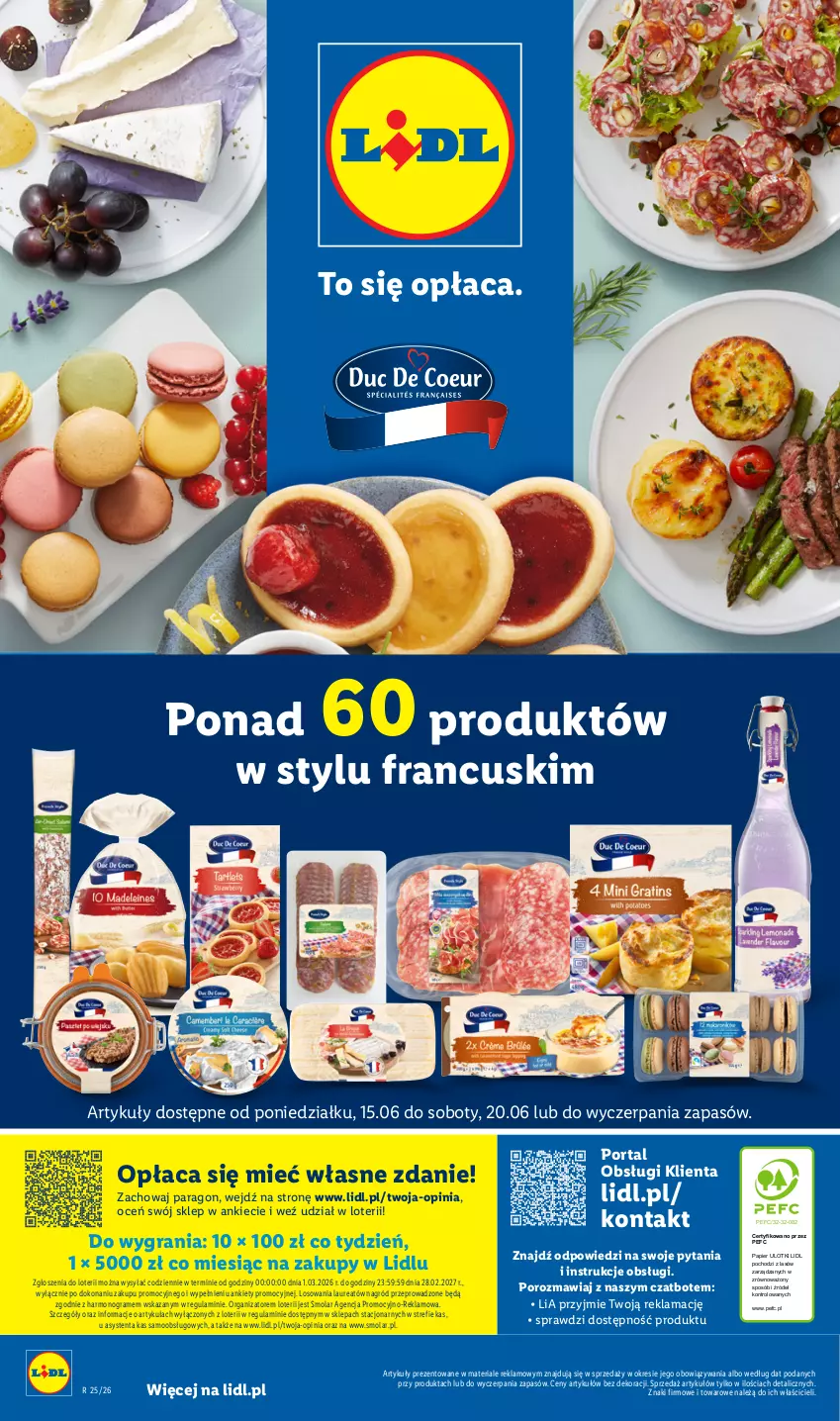 Gazetka promocyjna Lidl - Katalog ważny od 15.06 - ważna 15.06 do 20.06.2026 - strona 56 - produkty: Gra, Laur, Mola, Papier, Por, Portal