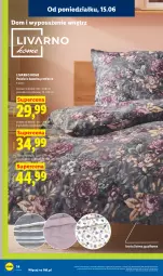 Gazetka promocyjna Lidl - Katalog ważny od 15.06 - Gazetka - ważna od 20.06 do 20.06.2026 - strona 16 - produkty: Ivar, Pościel, Poszewka, Listwa