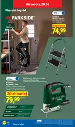 Gazetka promocyjna Lidl - Katalog ważny od 15.06 - Gazetka - ważna od 20.06 do 20.06.2026 - strona 52 - produkty: Parkside, Inka, Wyrzynarka, Ogród