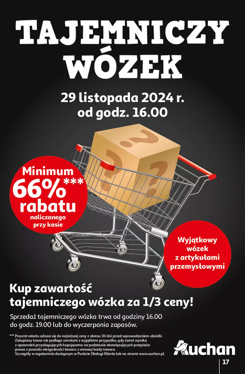 Gazetka promocyjna Auchan - Pewność Niskich Cen Hipermarket - ważna 28.11 do 04.12.2024 - strona 19 - produkty: Top, Wózek