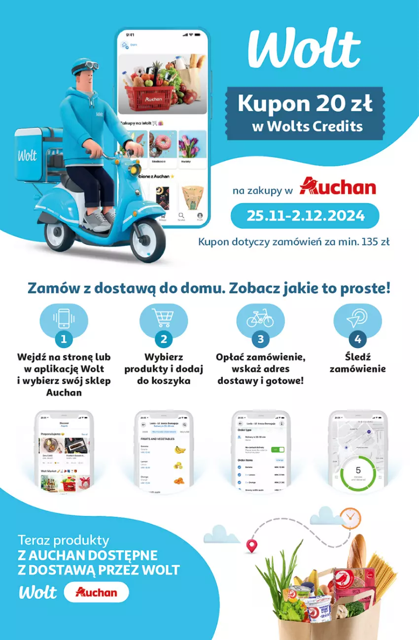 Gazetka promocyjna Auchan - Pewność Niskich Cen Hipermarket - ważna 28.11 do 04.12.2024 - strona 39 - produkty: Dres, Kosz