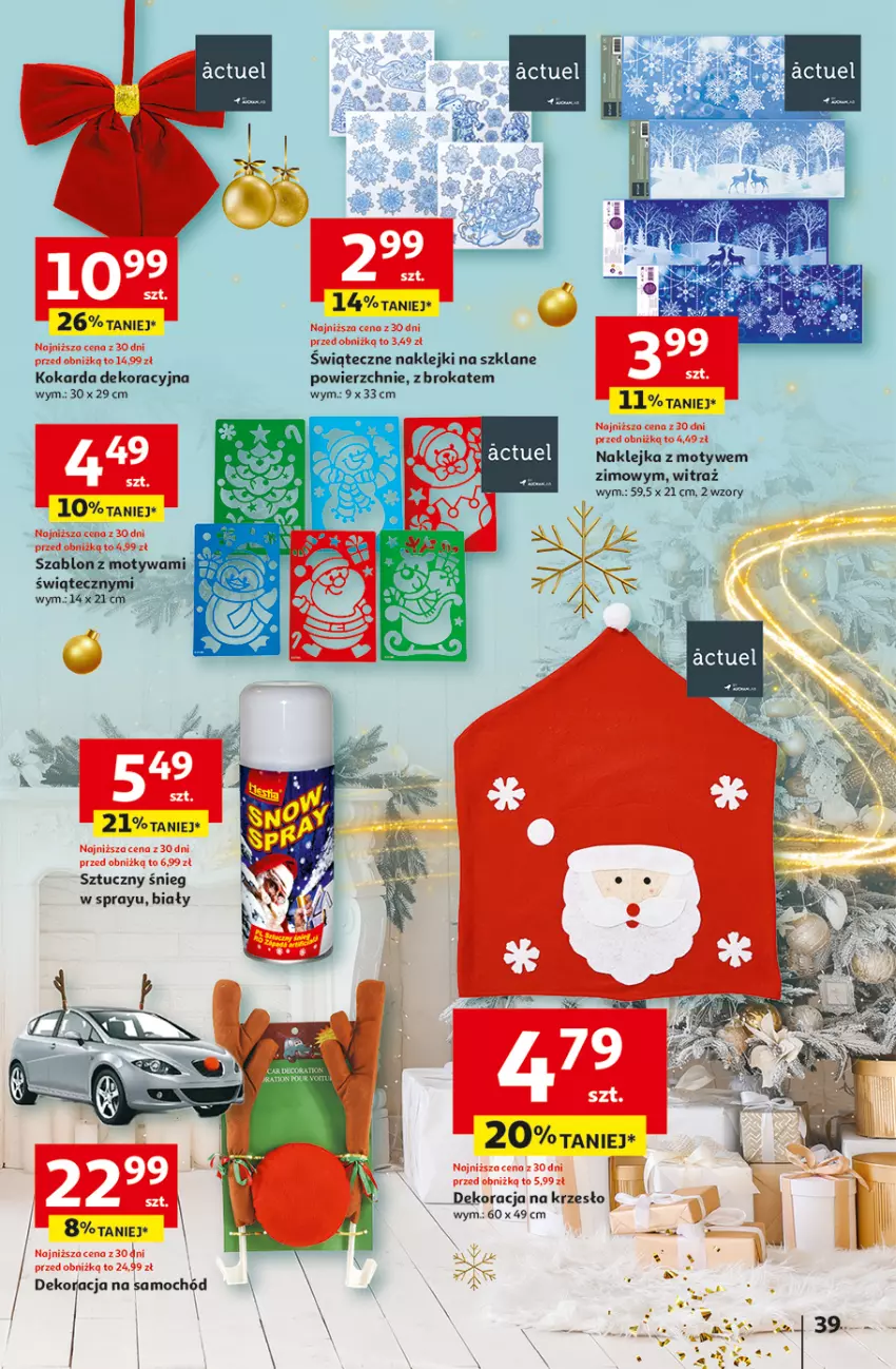 Gazetka promocyjna Auchan - Pewność Niskich Cen Hipermarket - ważna 28.11 do 04.12.2024 - strona 47 - produkty: Klej, Krzesło, Samochód