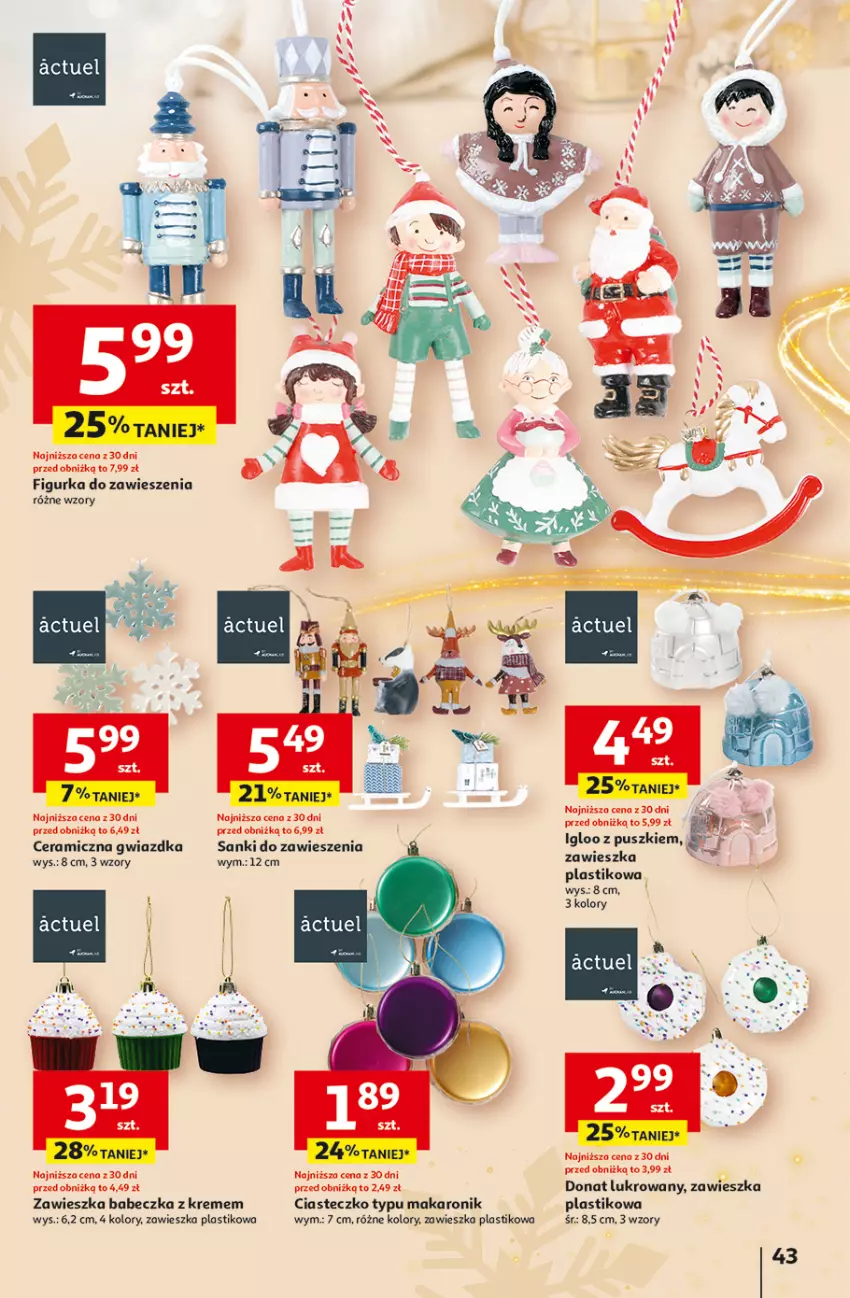 Gazetka promocyjna Auchan - Pewność Niskich Cen Hipermarket - ważna 28.11 do 04.12.2024 - strona 51 - produkty: Makaron, Sanki