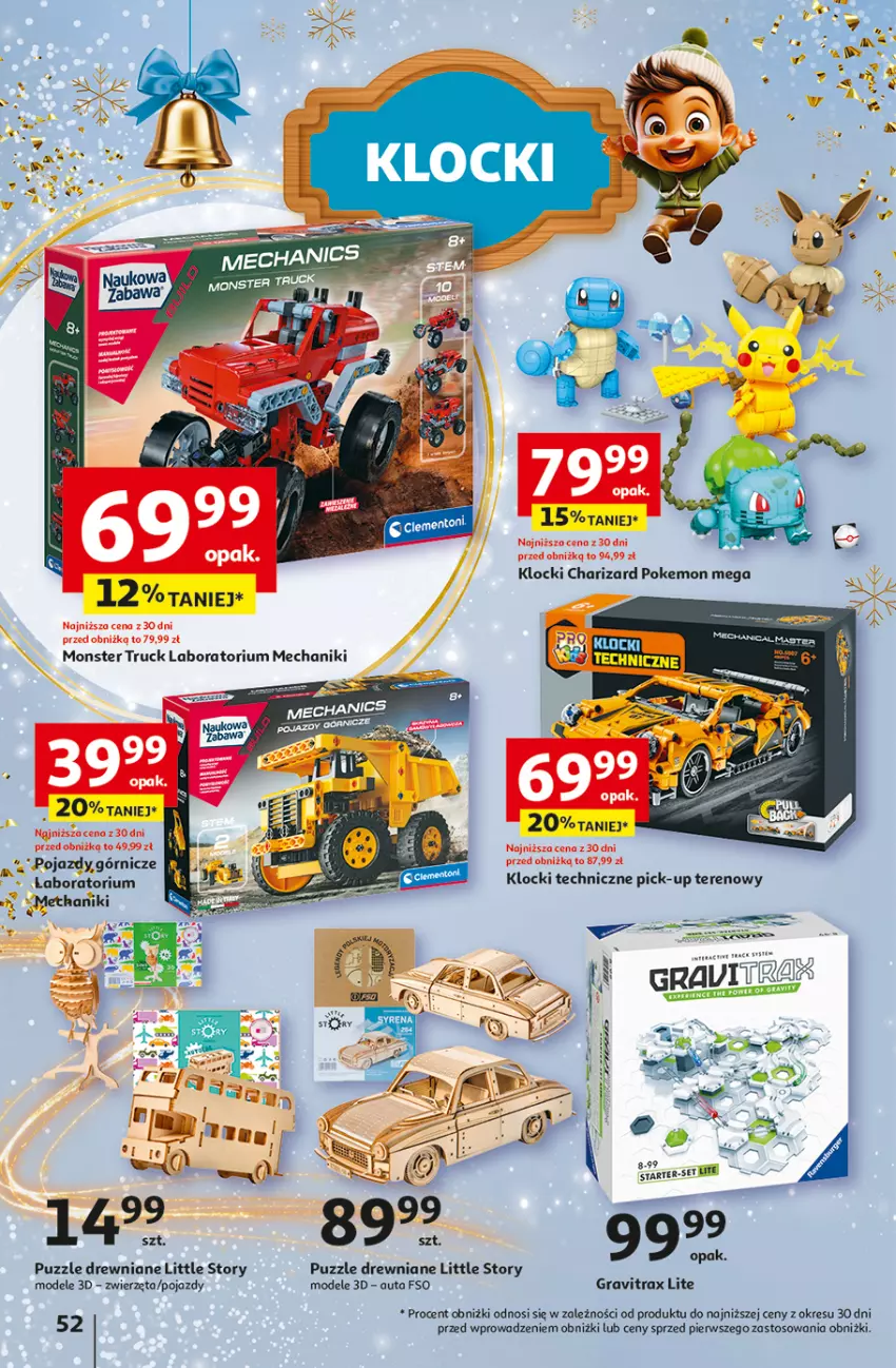 Gazetka promocyjna Auchan - Pewność Niskich Cen Hipermarket - ważna 28.11 do 04.12.2024 - strona 60 - produkty: Gra, Gravitrax, Klocki, Monster truck, Pojazd, Puzzle, Zwierzęta