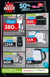 Gazetka promocyjna Auchan - Pewność Niskich Cen Hipermarket - Gazetka - ważna od 04.12 do 04.12.2024 - strona 2 - produkty: Top, Pur, Gra, Dzbanek, Robot planetarny, Maszynka do mielenia, Brit, Czajnik, Szynka, Tefal, Grzałka, Robot, Maszynka, Zelmer, Cappuccino, Brita, Fa