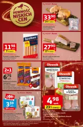 Gazetka promocyjna Auchan - Pewność Niskich Cen Hipermarket - Gazetka - ważna od 04.12 do 04.12.2024 - strona 23 - produkty: Piec, Krakus, Parówki, Parówki z szynki, Golonka pieczona, Tofu, Boczek, Olewnik