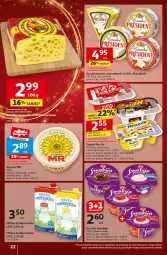 Gazetka promocyjna Auchan - Pewność Niskich Cen Hipermarket - Gazetka - ważna od 04.12 do 04.12.2024 - strona 24 - produkty: Ser, Brie, Jogurt, Smakija, Camembert, Słynne, Ser pleśniowy, Mleko