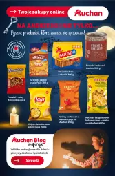 Gazetka promocyjna Auchan - Pewność Niskich Cen Hipermarket - Gazetka - ważna od 04.12 do 04.12.2024 - strona 36 - produkty: Ser, Lajkonik, Pur, Beskidzki, Chipsy, Tortilla, Dzieci, Felix, Precelki